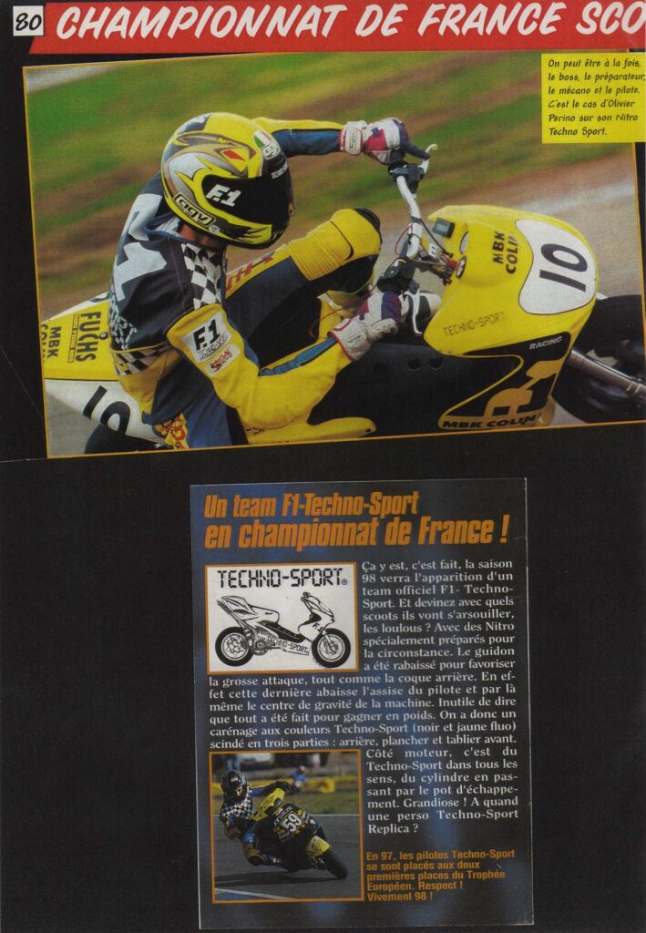 Scooter Officiel Team Techno-Sport