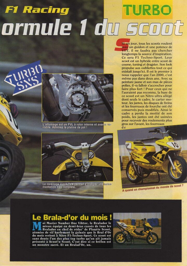 Scooter Officiel MBK Techno Sport 1998