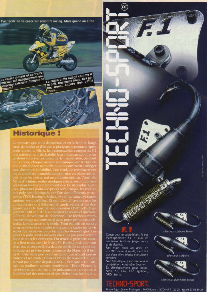 Scooter Officiel MBK Techno Sport 1998